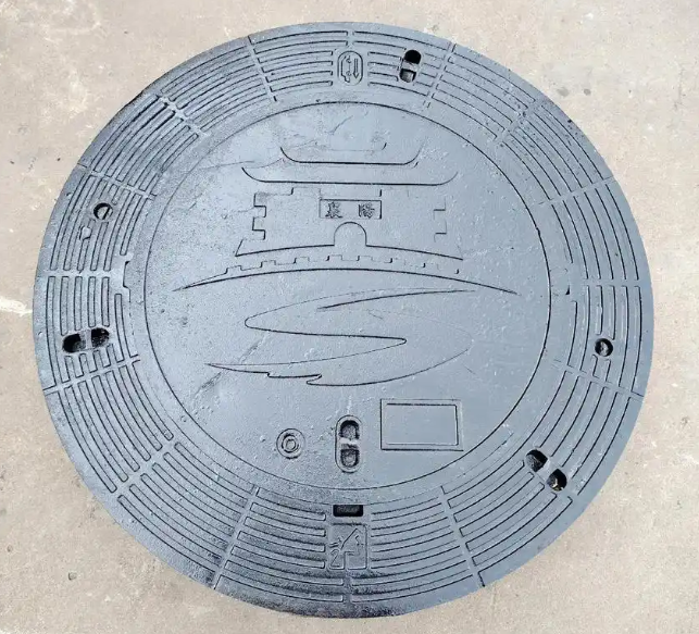 霍尔果斯球墨铸铁井盖定制款展示