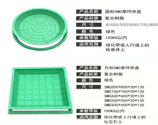 霍尔果斯树脂复合种植井盖展示